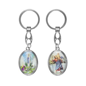 Brelok Metalowy Sz,O Lourdes