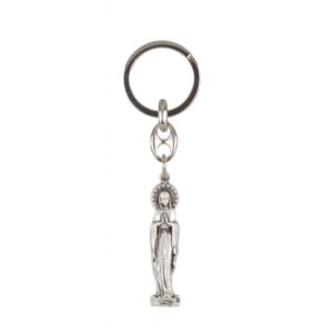 Brelok Metalowy Włoski Figura Lourdes