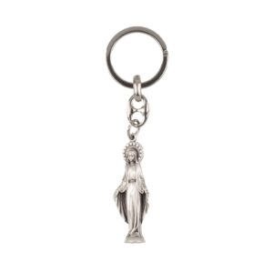 Brelok Metalowy Włoski Figura Niepokalna