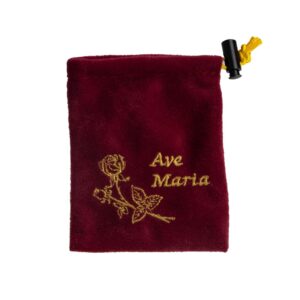 Etui Materiał Bordo