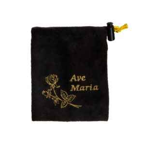 Etui Materiał Czarne