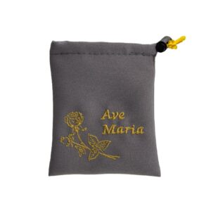 Etui Materiał Szare