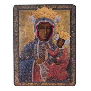 Ikona Matka Boża Częstochowska Diamentowa