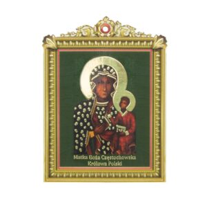 Magnes Matka Boża Częstochowska 9.5 x 12.5cm