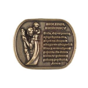 Modlitwa Kierowcy Metal Podwójny Owal
