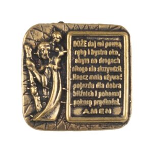Modlitwa Kierowcy Metalowa
