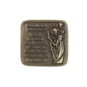 Modlitwa Kierowcy Metalowa Mała oksyda